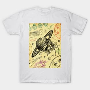 Astronomy Hermit Crab T-Shirt